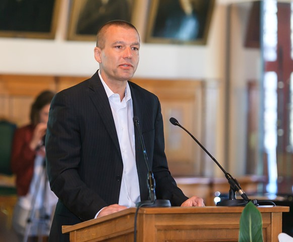 Laudatio: Prof. Dr. Torsten Schöneberg, Universität Leipzig, Foto: Swen Reichhold