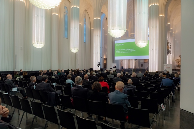 Öffentliche Festsitzung, Paulinum - Aula und Universitätskirche St. Pauli, Foto: Swen Reichhold