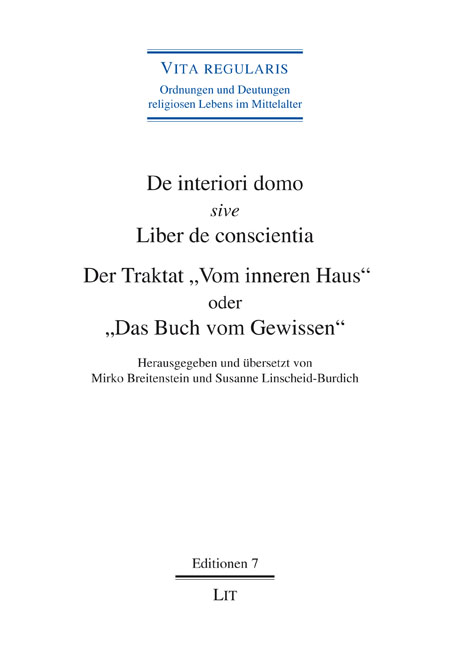 Editionen, Band 7, erschienen im Lit Verlag