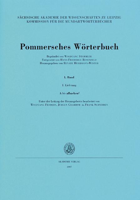 Pommersches Wörterbuch